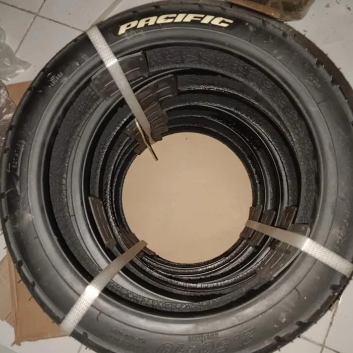 Ban luar sepeda listrik 14 x 2.50 inch Ban Tubeless Exotic dan Pentil Miring Pvr50 high quality - BA