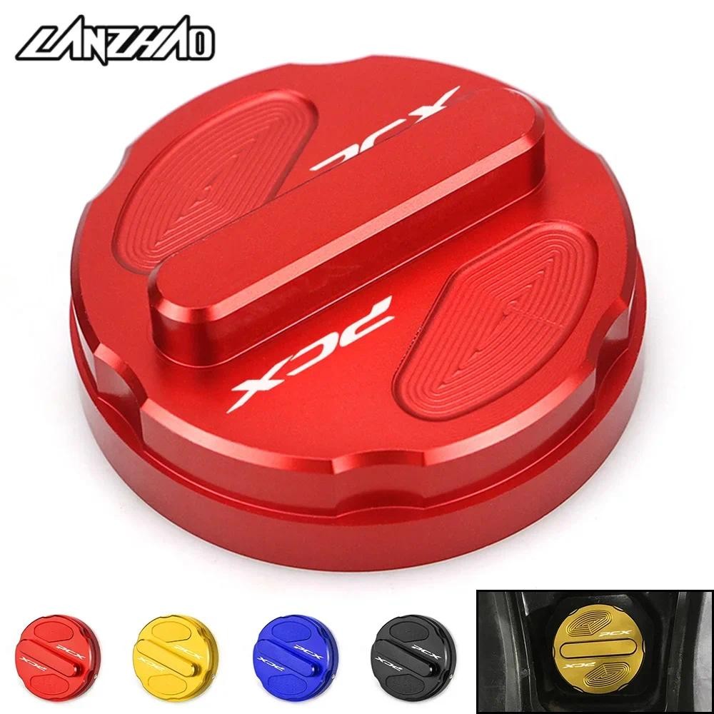 PCX Motorcycle Fuel Tank Cover Petrol Box Cap CNC Aluminum Accessories for Honda PCX 125 150 160 200