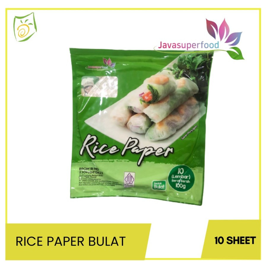 

Rice Paper / Kulit Lumpia Vietnam Java Super Food