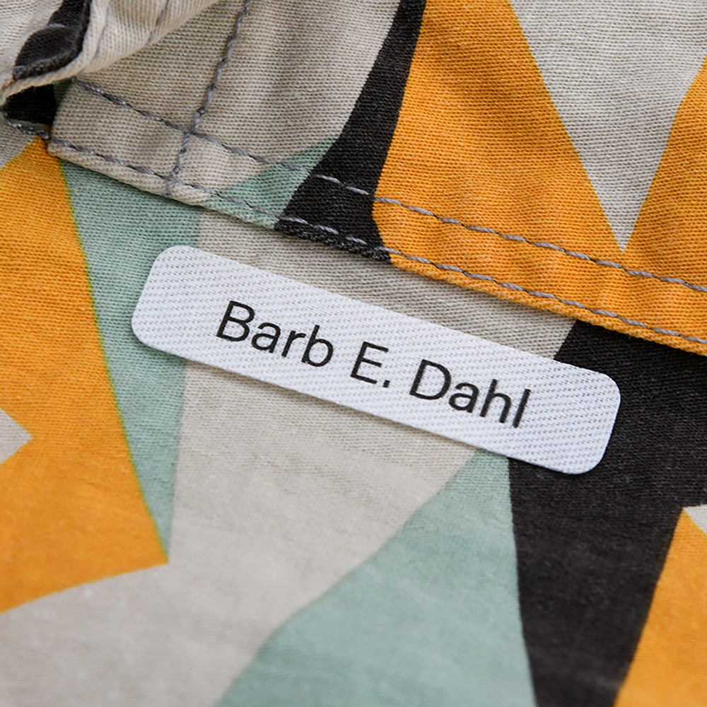 

Custom Cotton Labels - Iron On & Sew On, 50x12.5mm 84Pcs/Set for Apparel, Home Textiles & DIY Crafts - Personalized for Crafters