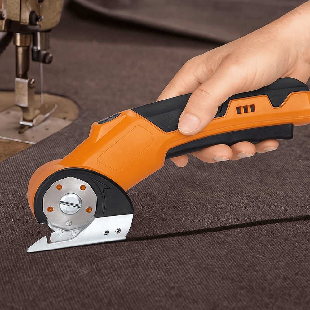 

Safety Features Portable Wireless Electric Cutter Ergonomic Design USB Charging High Power Motor Cutter Safety Lock