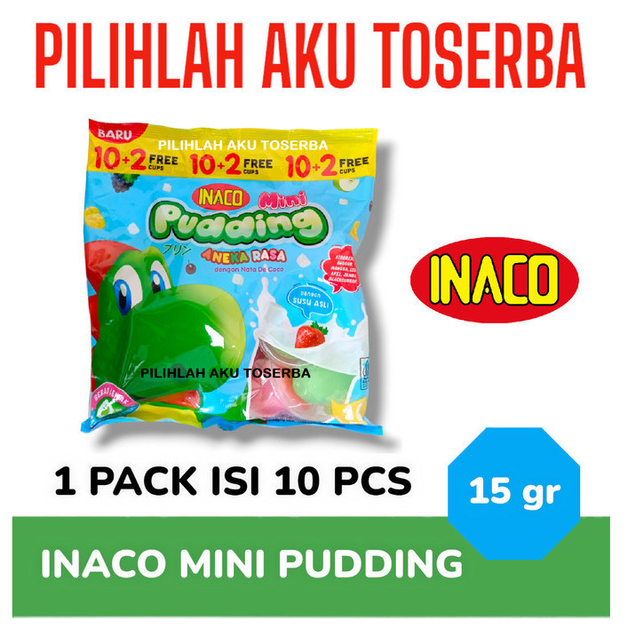 

INACO Mini PUDDING isi 10 cups - ( HARGA PER 1 BUNGKUS )