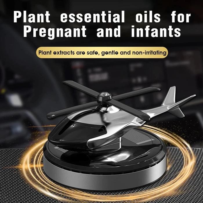 【COD】Parfum Mobil dan Parfum Mobil Helikopter Parfum Mobil Mewah Segar Pajangan Mobil Berputar Tenag