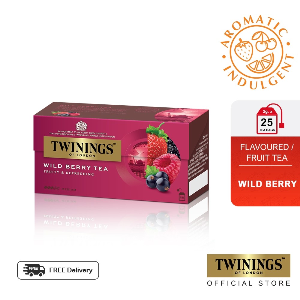 

Twinings Teh Celup Wild Berry Tea 25x2g