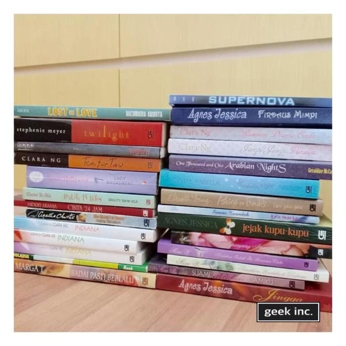 

Buku / Novel - BEKAS | Bahasa Indonesia