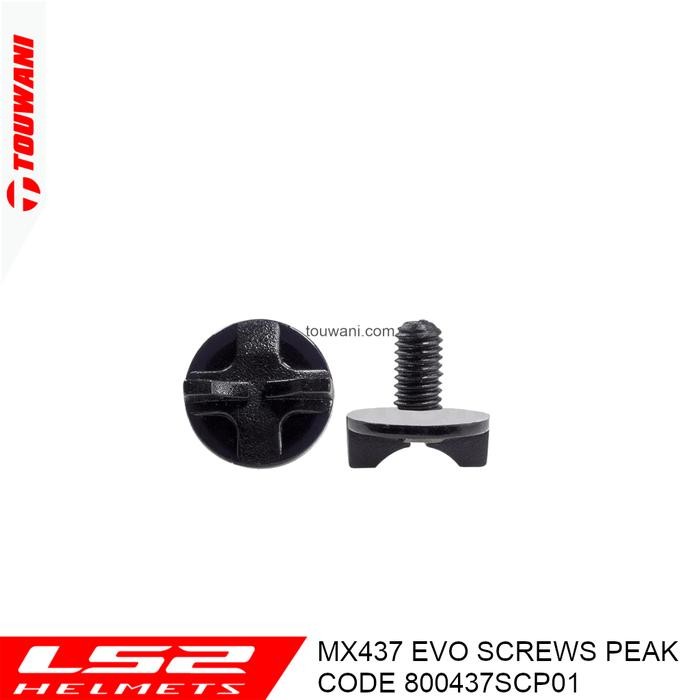 Baut Peak Pet Topi Helm LS2 MX437 MX436 Evo MX470 OF606 Drifter