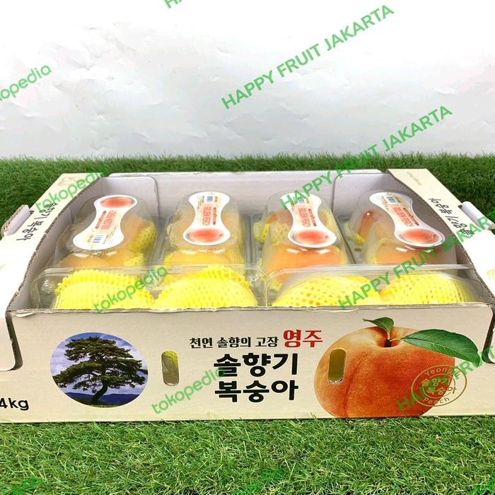 

Peach yellow Korea golden lembut wangi & manis 6 pack / ctn