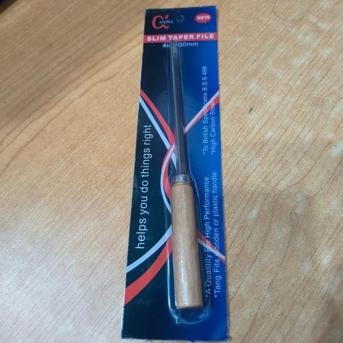 KIKIR PRES GAGANG KAYU/ Kikir Segitiga Gagang KAYU