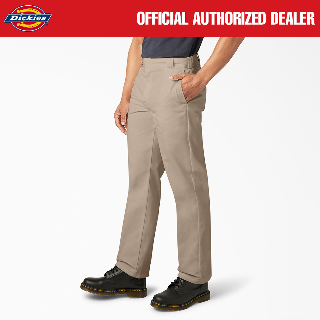 CELANA PANJANG CHINO CLASSIC WORK PANTS CASUAL PRIA CREAM ORIGINAL DICKIES | 874 DESSERT SAND