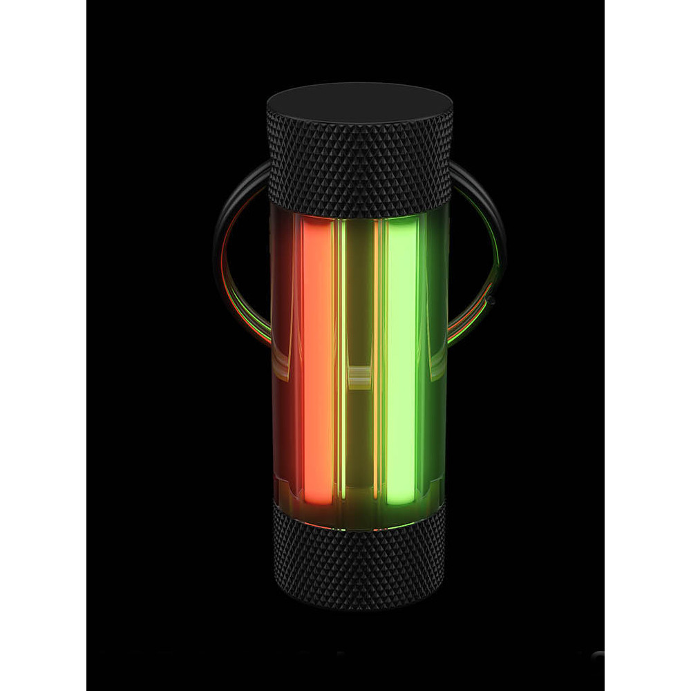 

Nite Glowrings Firefly TwinGlow Marker Self-illuminating Keychain Self-luminous Key ring