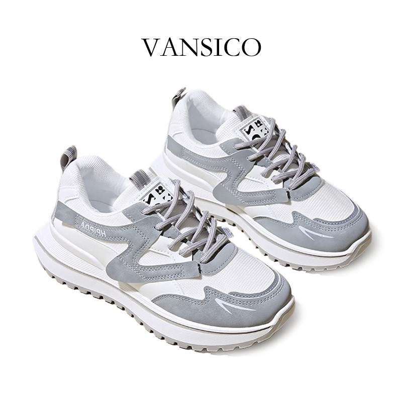 ABRISD VANSICO Sepatu Olahraga Sneakers Lari Wanita Ringan Running Shoes Gym Joging Senam Aerobik Or