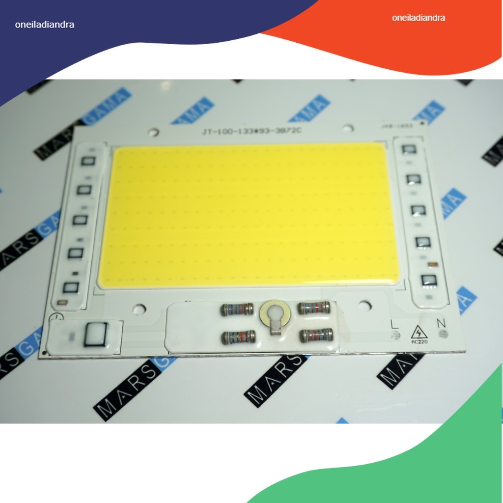 LAMPU Led HPL COB 220V 100W Langsung Pln Tanpa Driver