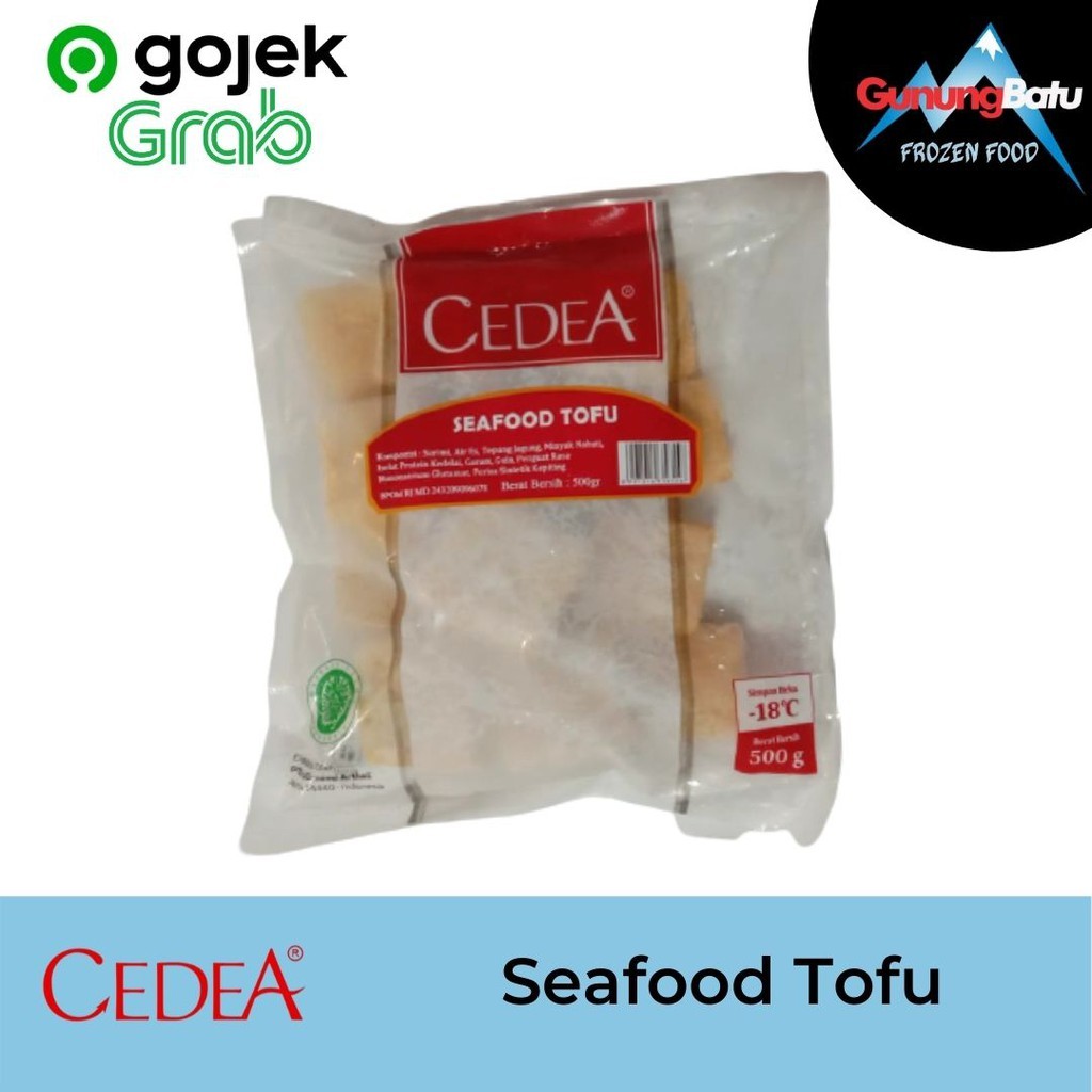 

CEDEA SEAFOOD TOFU 500gr