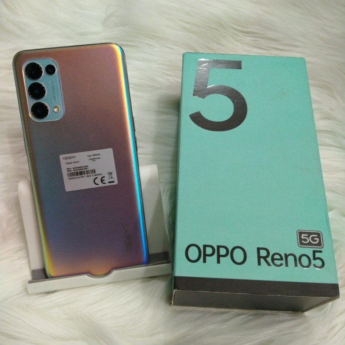 Oppo Reno 5 4G | 5G Ram 8 Rom 128GB Second Resmi