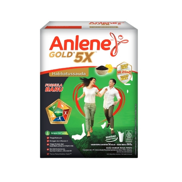 

ANLENE GOLD 5X HABBATUSSAUDA 560 GR