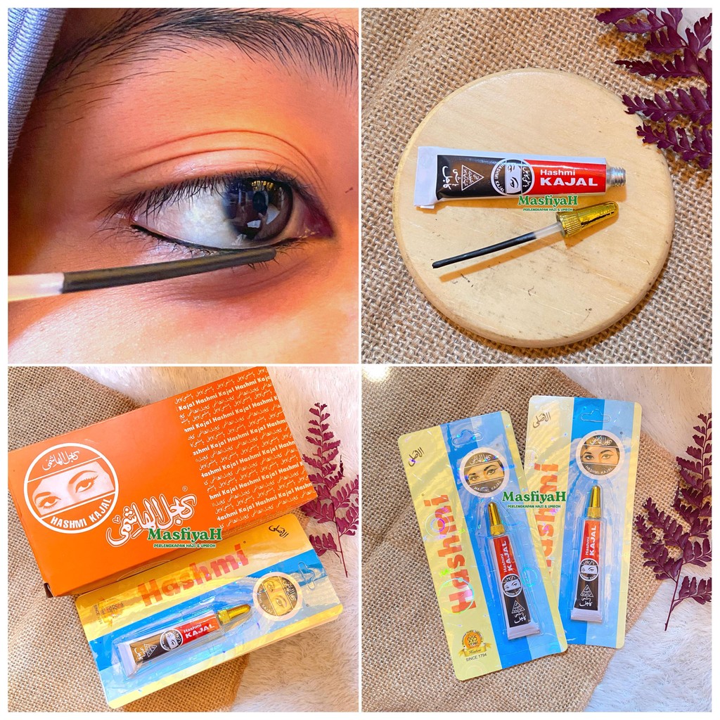 Original kajal hashmi pasta celak mata celak pasta eyeliner eye liner hashmi kajal