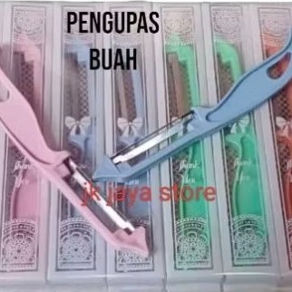 

isi 100pcs souvenir pernikahan pengupas buah kemasn mika serutan buah mika