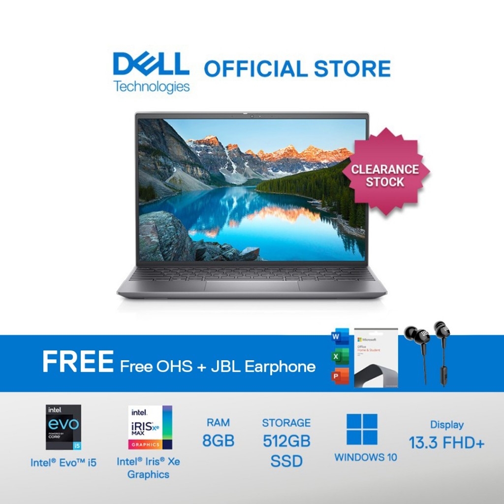 [CLEARANCE] DELL VOSTRO 5310-Ci5-11300H-8-512-UMA-W10-OHS