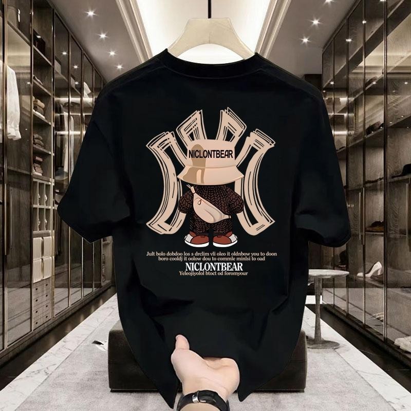【Kaos katun】 Kaos Basic Pria Gaya Simpel Tapi Keren, Wajib Punya untuk Koleksi 2025
