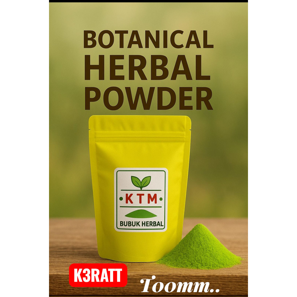 

Bubuk herbal daun herbal BUBUK GREEN MACHA KAlimantan varian hijau /120