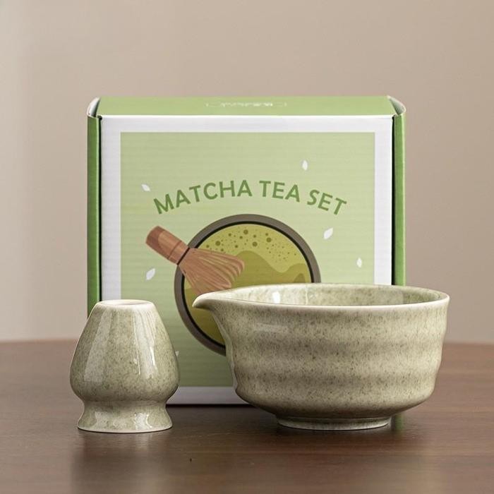 

Promo 2Pcs Alat Matcha Making Set Matcha Bowl Keramik /Pengaduk Matcha Bambu / Matcha Brewing Set / Matcha Whisk Stand Holder - A-Hijau matcha-2PCS terlaris