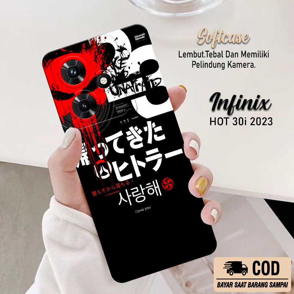 Case Hp Infinix Hot 30i 2023 - Softcase Infinix Hot 30i Terbaru - Casing Infinix Hot 30i - Kesing In