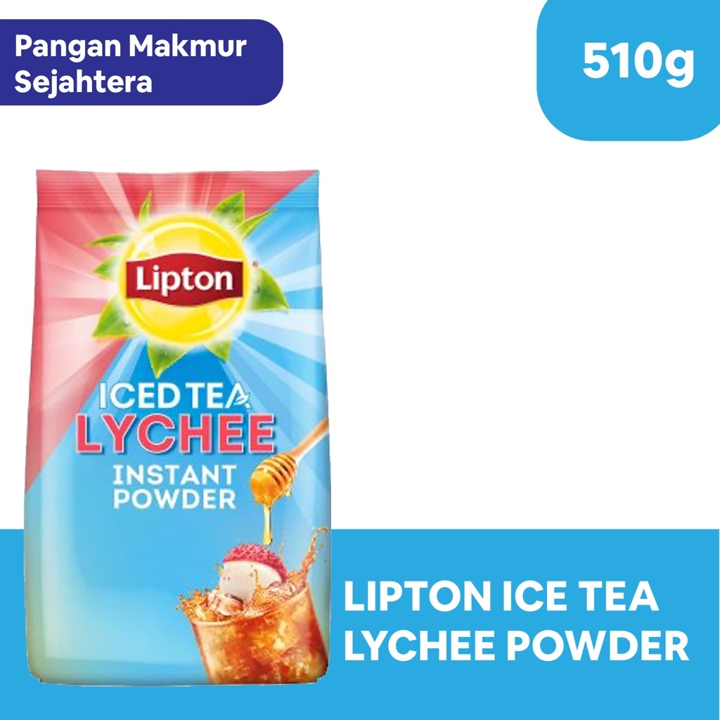 LIPTON - ES LECI TEA INSTANT BUBUK / ICE TEA LYCHEE POWDER 510 GR