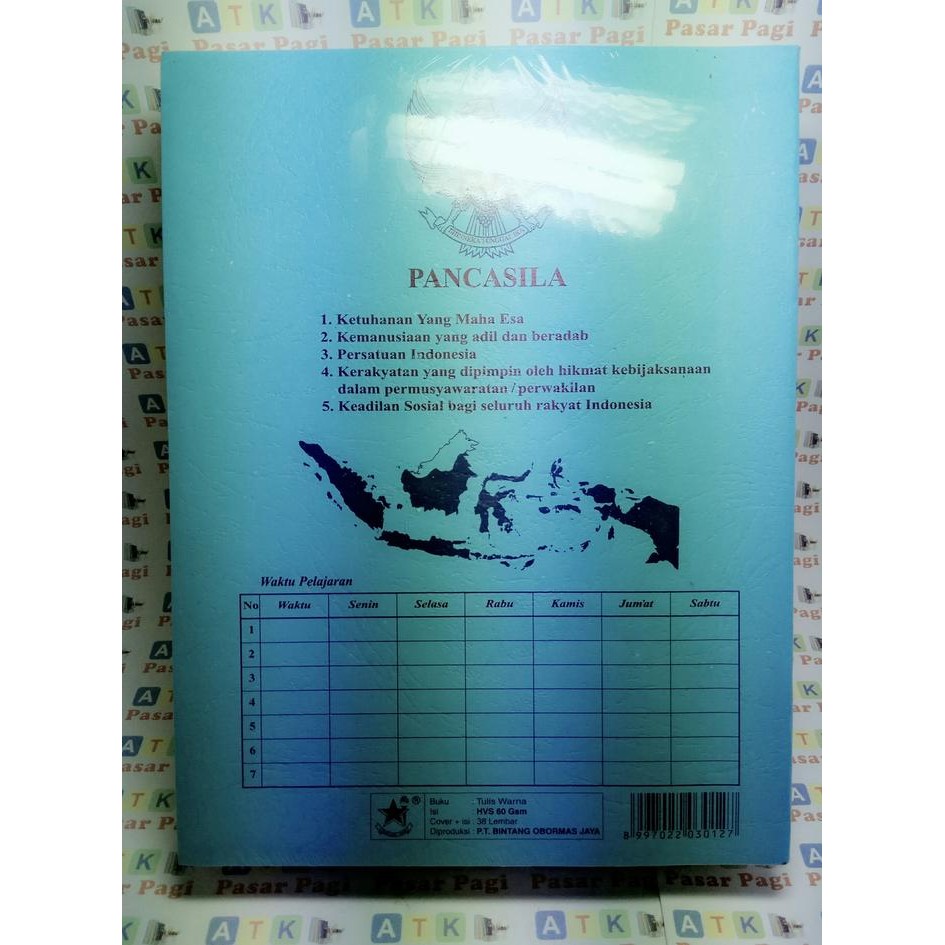 

buku tulis 38 lembar bintang obor by Radhiant official