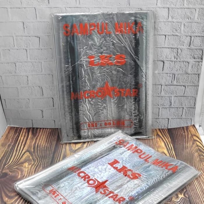 

Sampul Buku LKS Plastik Mika Mikro Sampul Buku Paket/BukuTema (60 lbr) by fajar SA