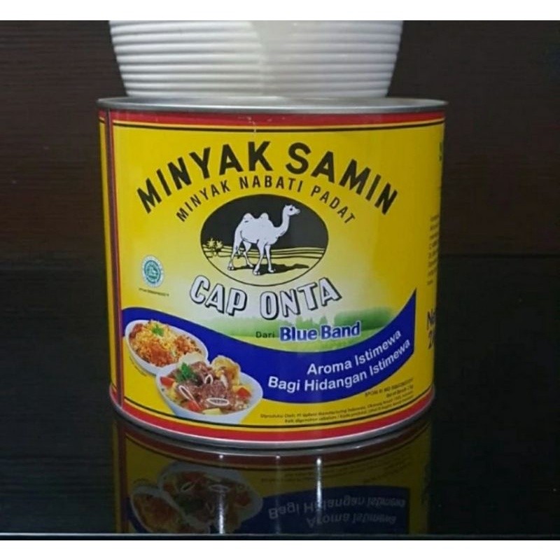 

Minyak Samin Cap Onta 2kg Kaleng GOJEK