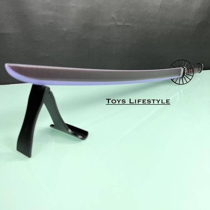 Mainan Anak Samurai Katana Plastik Demon Slayer (Bunyi & Nyala Lampu) - Yoriichi 60cm Terlaris