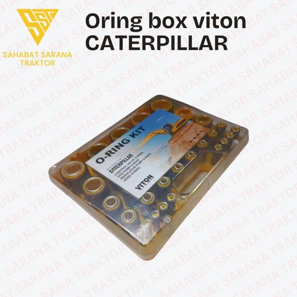 ORING BOX VITON CAT / ORING KIT CAT / SEAL KIT CATEPILLAR / ORING SEAL KIT CATEPILLAR BAHAN VITON