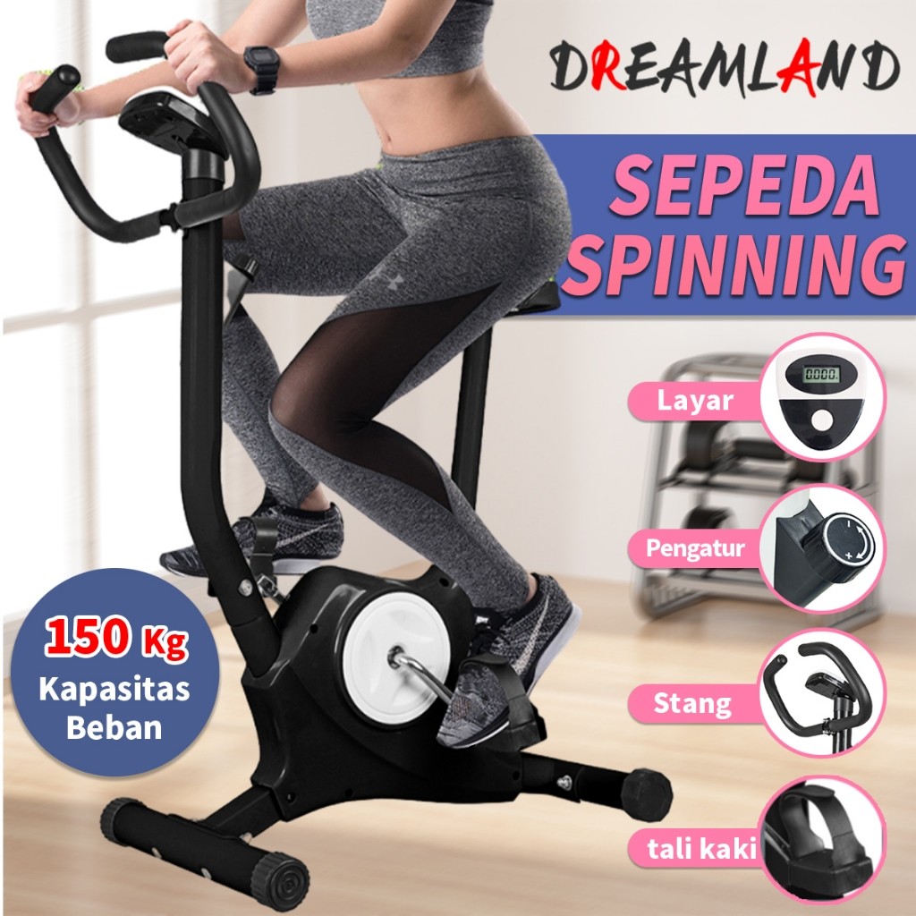 OLAHTRACK Sepeda Statis Spin Bike /Alat fitness spinning Bike / Sepeda statis