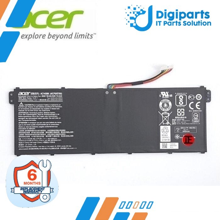 ORI BATERAI ACER nitro 5 AN515-41 AN515-51 AN515-52 SP515-51GN AC14B8K