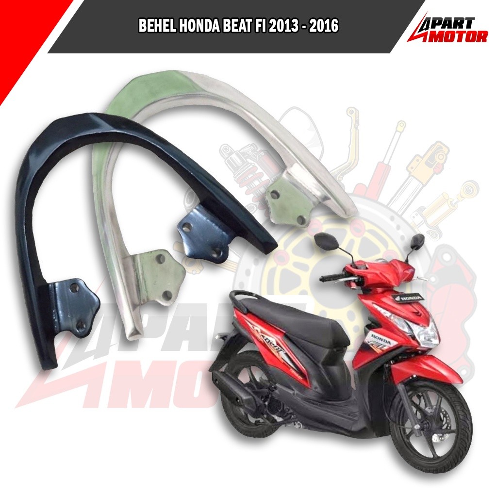 Behel Honda Beat FI 2013 - 2016 Model Original Full Alumunium