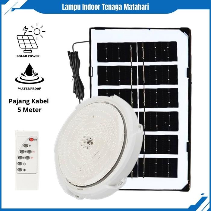 Lampu Tenaga Surya Solar Ceiling Lampu Indoor Lampu LED Tenaga Surya Lampu Dalam Ruangan