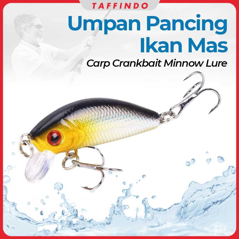 Umpan Pancing Ikan Mas Carp Crankbait Minnow Lure 50mm - LD07