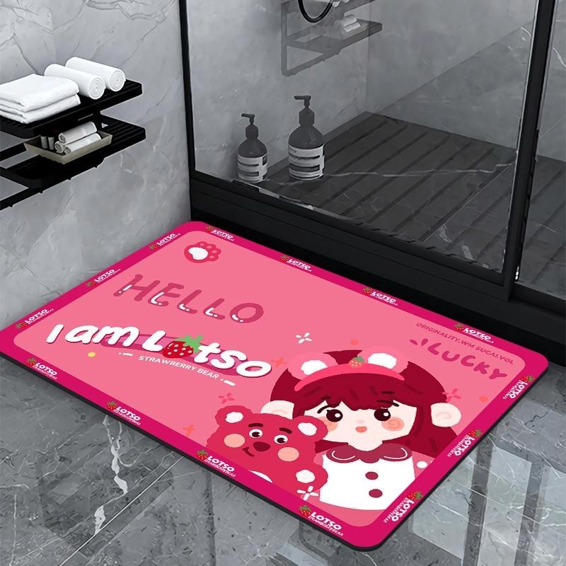 【PRODUK BARU】Keset lantai premium cepat menyerap air motif lotso cocok untuk keset dapur dan kamar m