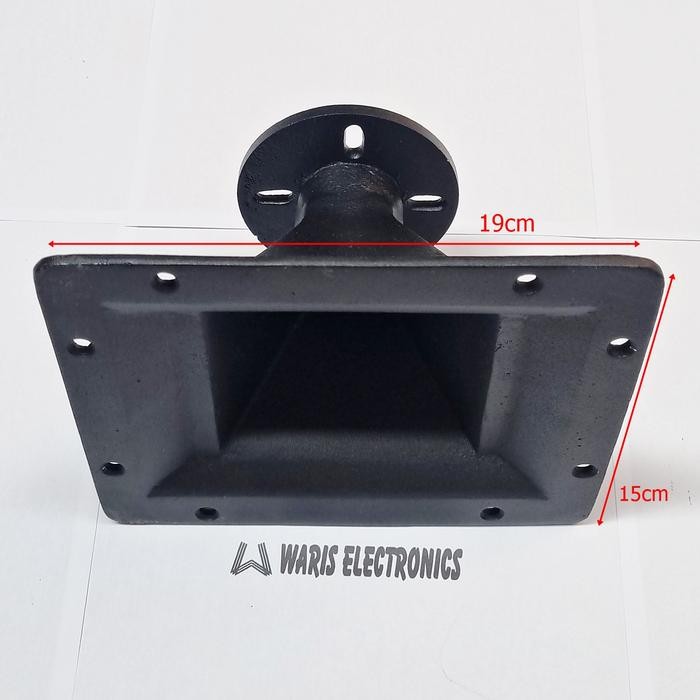 Corong Besi Tweeter Twiter 19 cm x 15 cm Multi Drat dan Baut Berkualitas