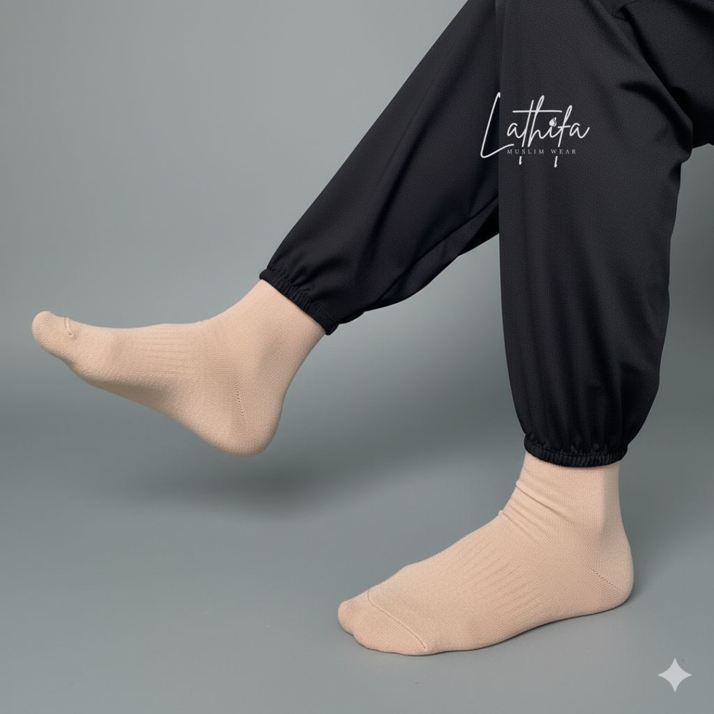 Celamis Spandex LATHIFA | Celamis Panjang Spandex | Dalaman Gamis Spandex | Celana  Gamis Spandex