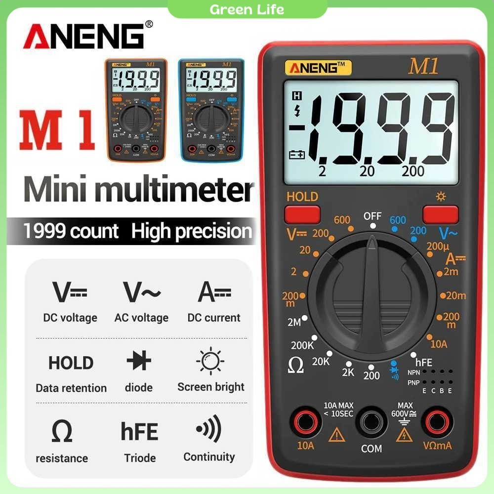 ANENG Digital Multimeter Voltage Tester - M1
