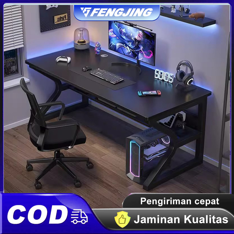Meja Komputer /Meja Gaming / Meja Gaming Karbon Serat / Meja Komputer Minimalis / Meja Kantor / Meja
