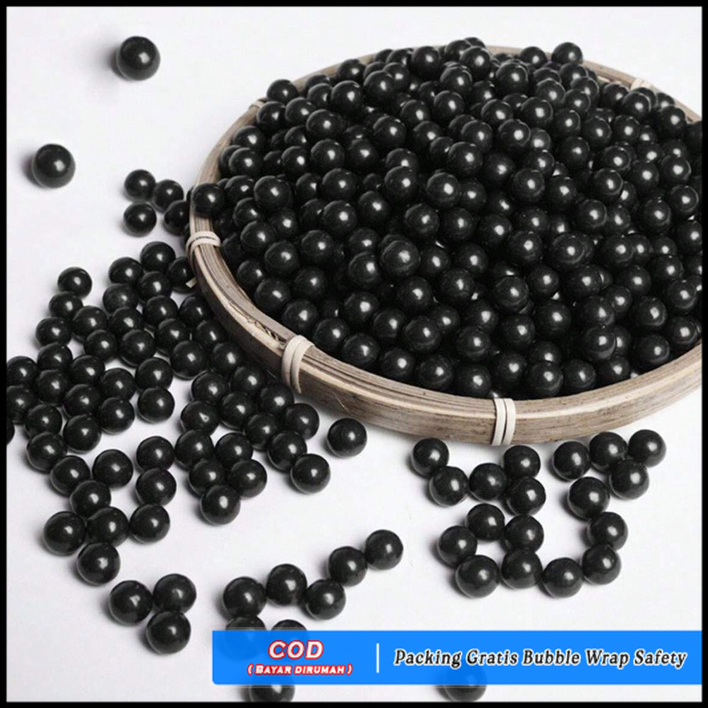 Peluru Ketapel Slingshot Ammo Hard Mud Balls 8mm Isi 100 Butir Bola Tanah Liat Keras Kuat Mainan Pel