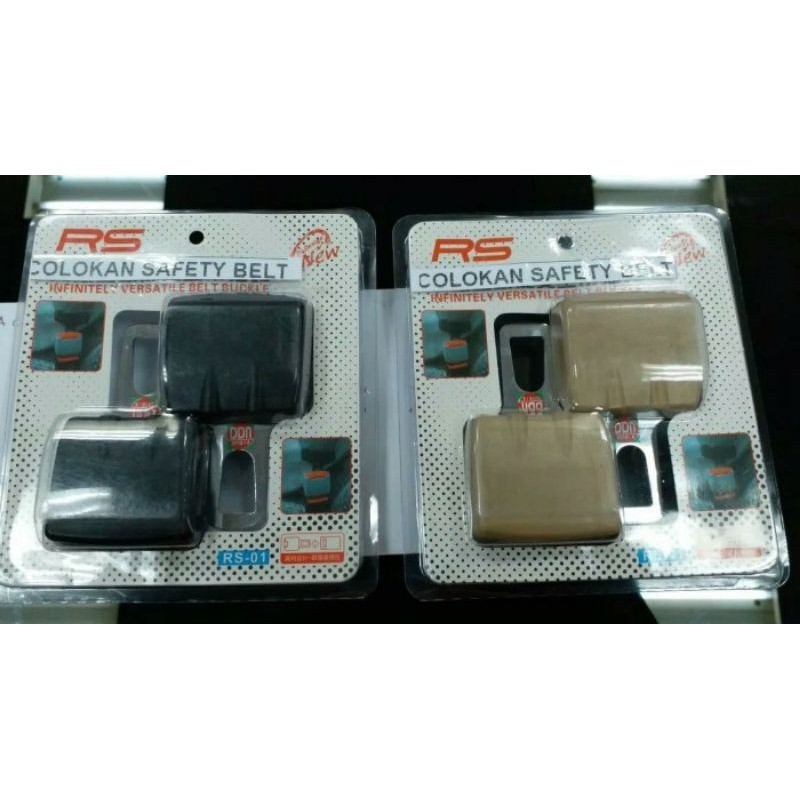Colokan safety belt mobil Rush/Terios safetybelt seat belt isi 2 pcs