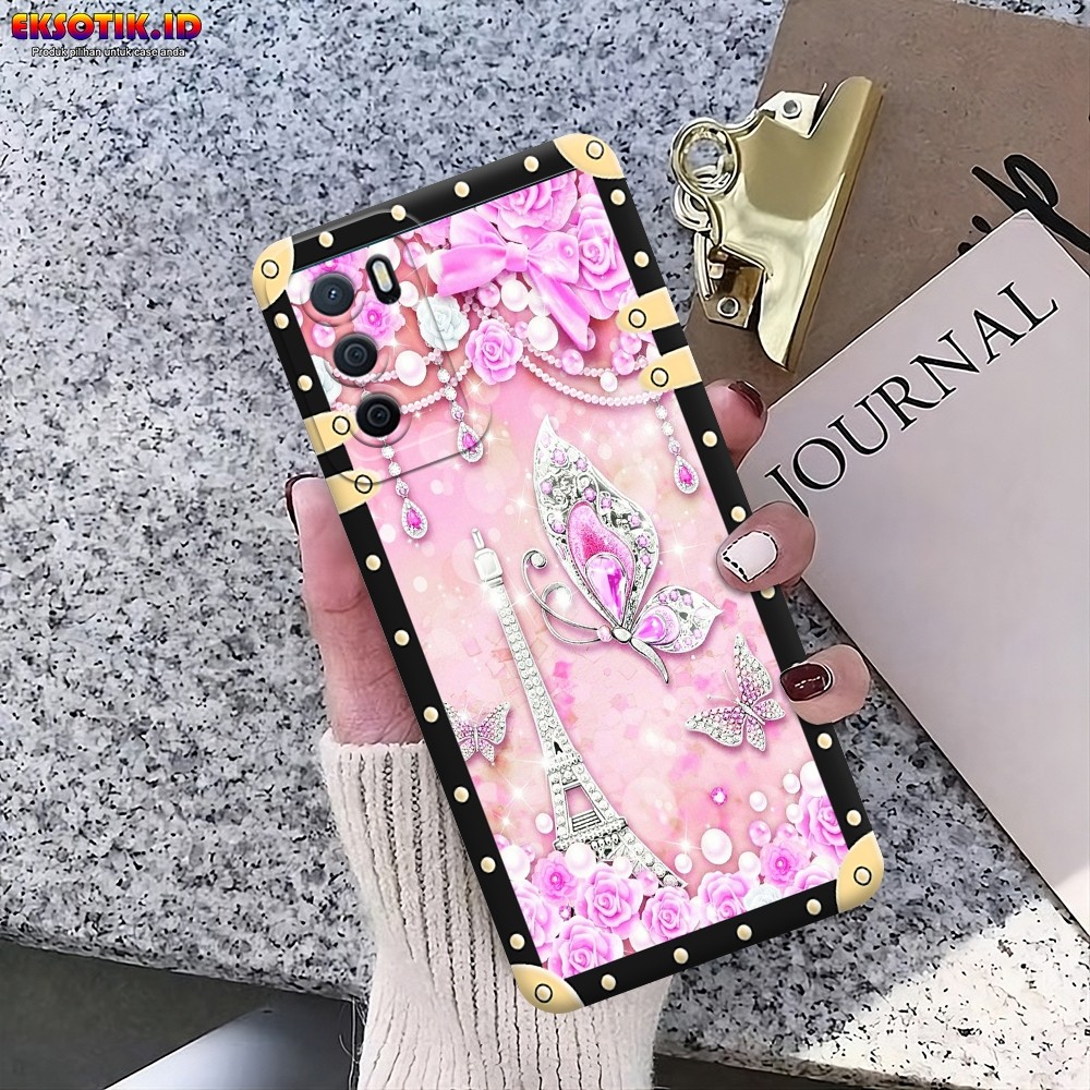 Case OPPO A16 -  Casing OPPO A16 - Case PARIS - Skin Handphone - Silikon OPPO A16 - Cassing Hp - Har