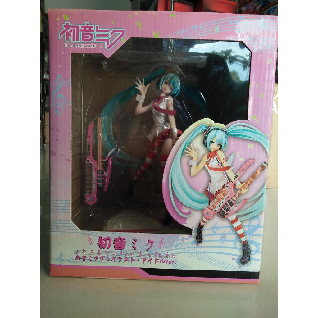 PVC Figure Hatsune Miku Greatest Idol Ver Electric Guitar 1/8 NEW MIB