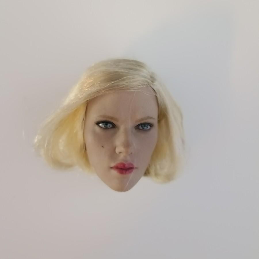 Kepala HS 1/6 Head Sculpt Scarlet Hot Toys Figure Custom Scarlet Witch