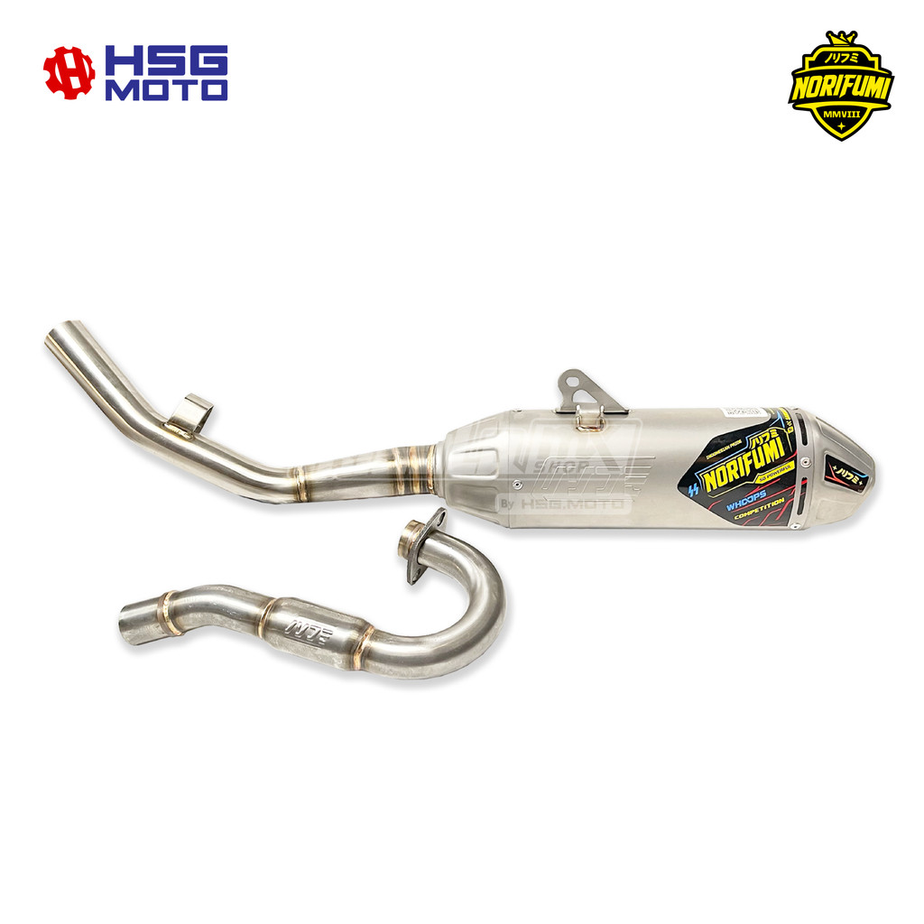 KNALPOT NORIFUMI WHOOPS KOMPETISI  - KLX150