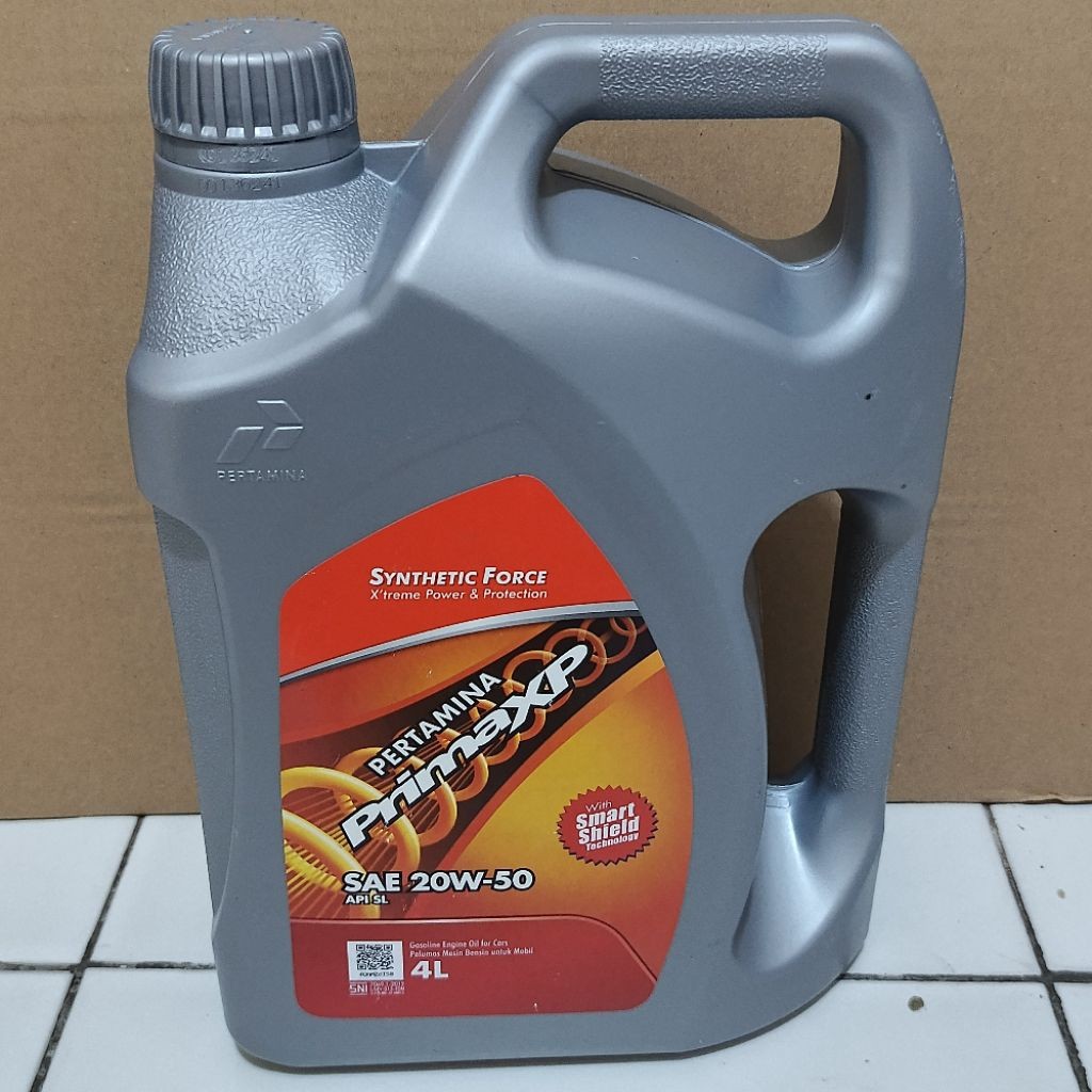 oli mesin mobil prima xp ( 4 liter) sae 20 w 50