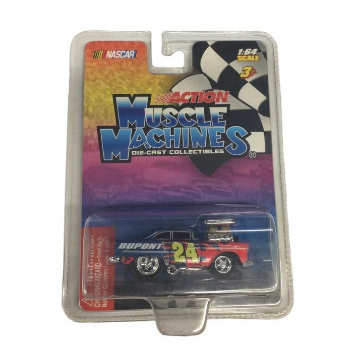 Muscle Machines Jeff Gordon NASCAR #24 DuPont '55 Chevrolet Bel Air Nascar AMBC[B]-24 ANS99